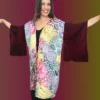 Kimono en soie colorée à Marseille Kimono en soie colorée à Marseille