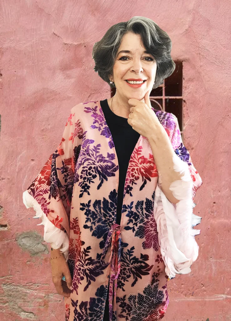 Kimono rose avec motifs, Marseille