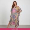 Kaftan long mousseline RAINBOW