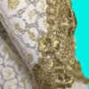 dentelle -or Kimono sur mesure conçu et fabriqué par Valérie Touboul | Princesse Wally