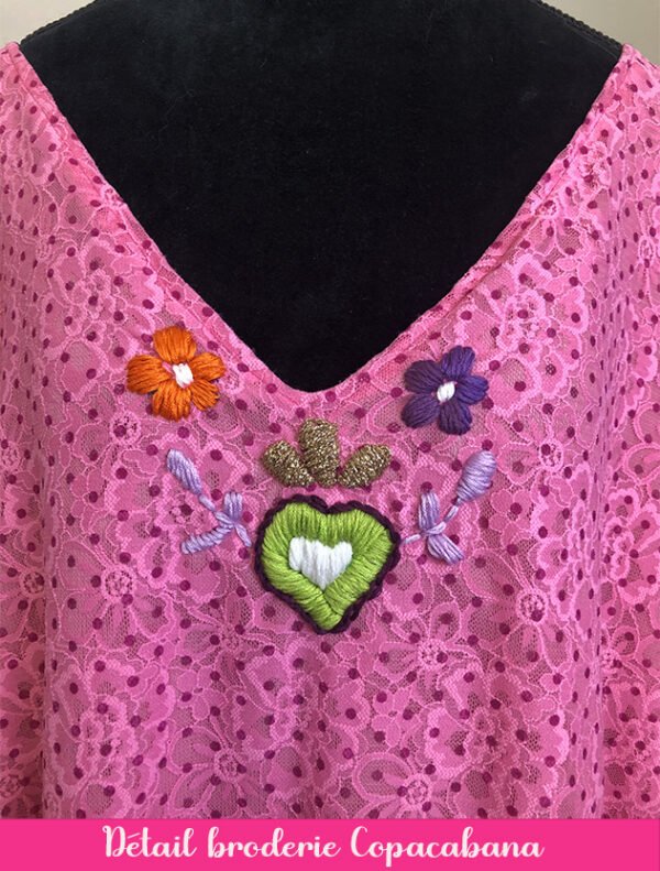 Kimono sur mesure conçu et fabriqué par Valérie Touboul | Princesse Wally