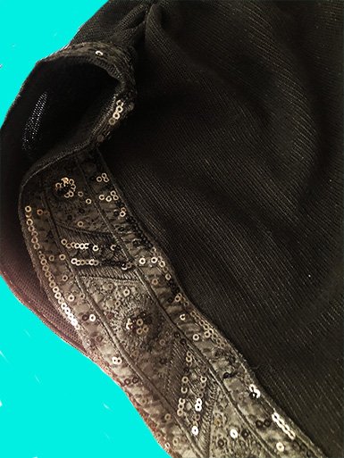 detail-galon-kimono-tulle-noir Kimono sur mesure conçu et fabriqué par Valérie Touboul | Princesse Wally