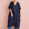 Kaftan long en maille col v NUAGE