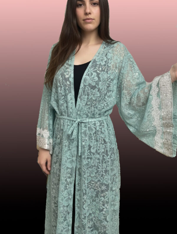 Kimono ABSINTHE dentelle