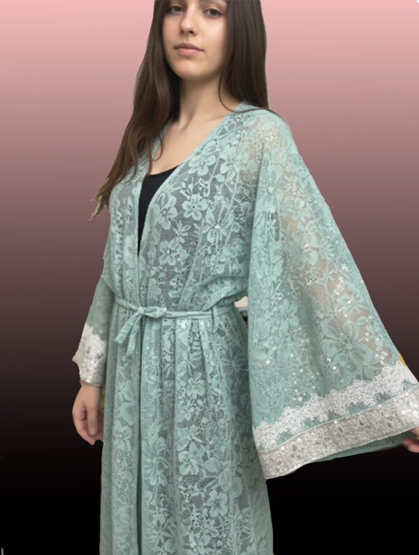 Kimono ABSINTHE dentelle