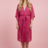Kimono FUSCHIA dentelle