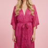 Kimono FUSCHIA dentelle