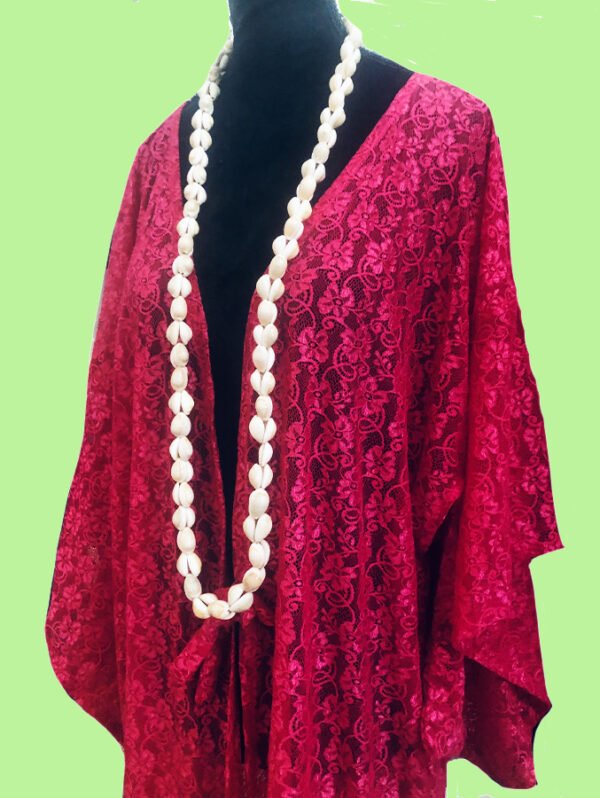 kimono-fuschia Kimono sur mesure conçu et fabriqué par Valérie Touboul | Princesse Wally