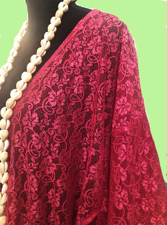 kimono-fuschia-buste Kimono sur mesure conçu et fabriqué par Valérie Touboul | Princesse Wally