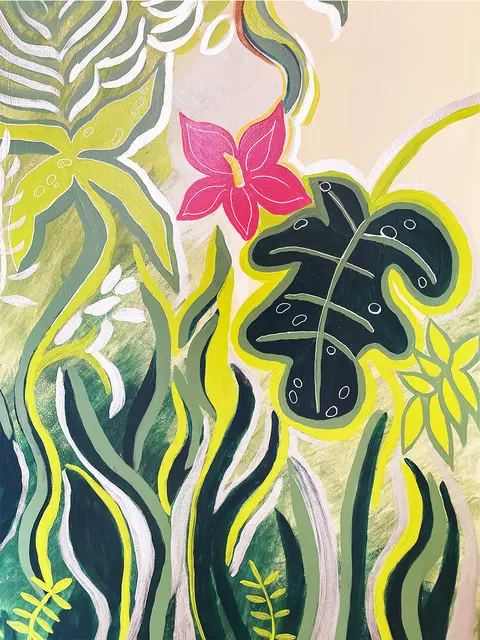 Fresque Porte | Princesse Wally